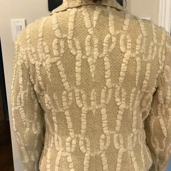 Dressy blazer - different style lapels- wool blend - Picture 4 of 7